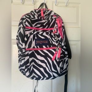 Jansport zebra backpack
